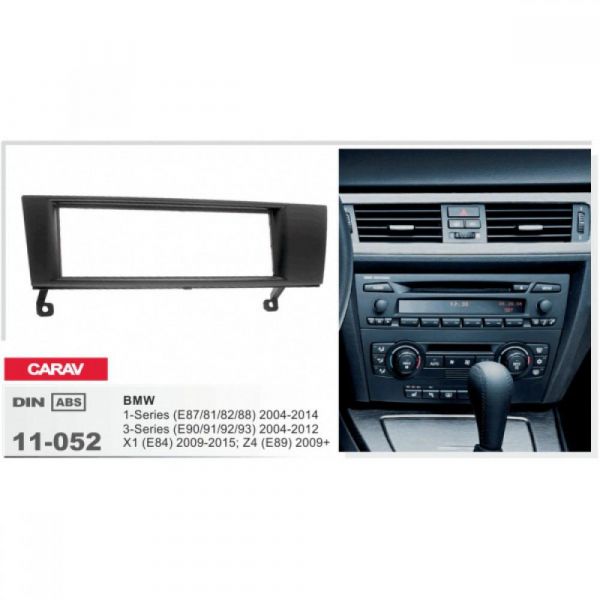 Рамка переходная Carav 11-052 1-DIN BMW 3-Series/1-Series/X1/Z4