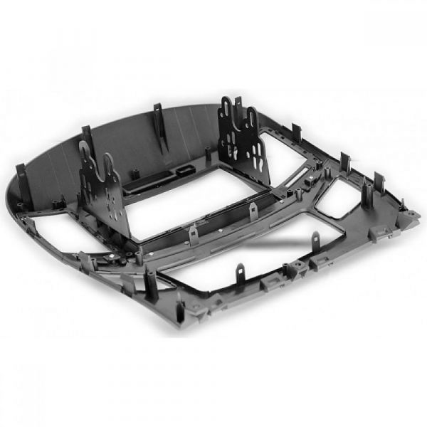Рамка переходная Carav 11-635 Hyundai H-1, Starex 2015+ / black & silver