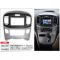 Рамка переходная Carav 11-635 Hyundai H-1, Starex 2015+ / black & silver