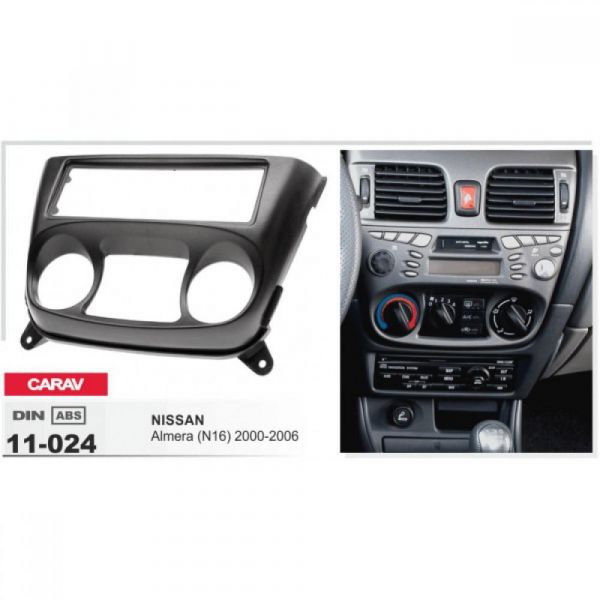 Рамка переходная Carav 11-024 Nissan Almera (N16) 2000-2006