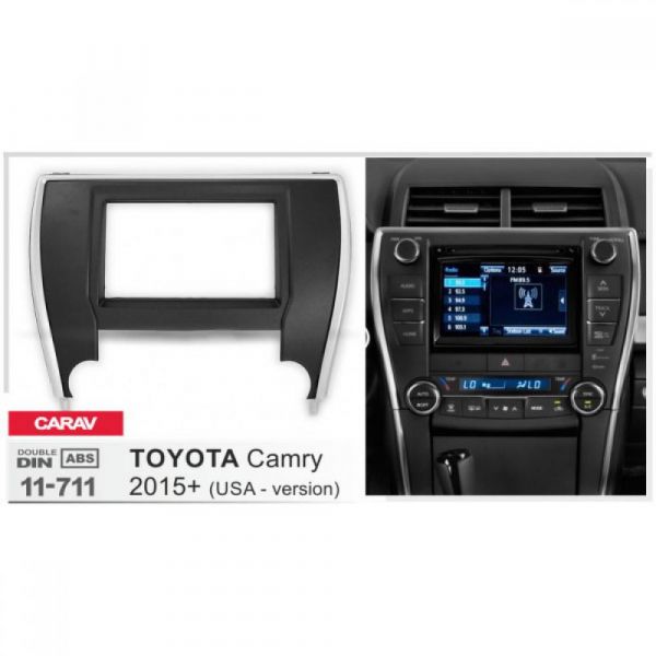 Рамка переходная Carav 11-711 Toyota Camry 2015+ USA version