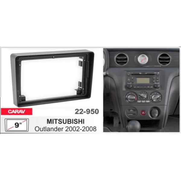 Рамка переходная Carav 22-950 Mitsubishi Outlander 2002-2008