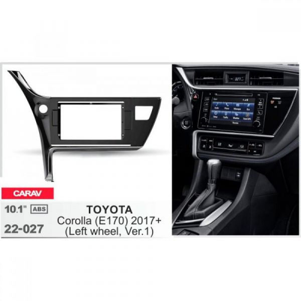 Рамка переходная Carav 22-027 Toyota Corolla