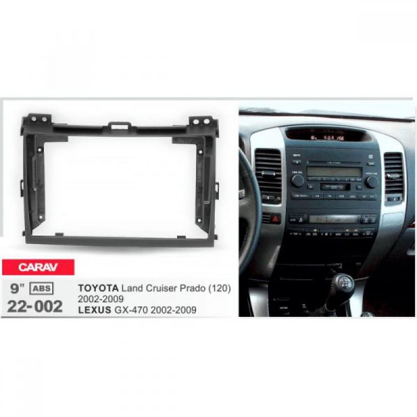 Рамка переходная Carav 22-002 Toyota Land Cruiser Prado, Lexus GX