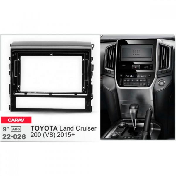 Рамка переходная Carav 22-026 Toyota Land Cruiser 200