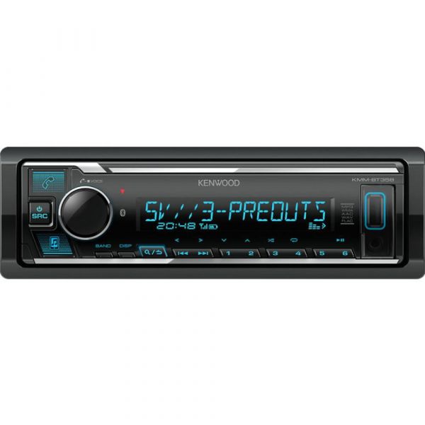 Автомагнітола Kenwood KMM-BT358