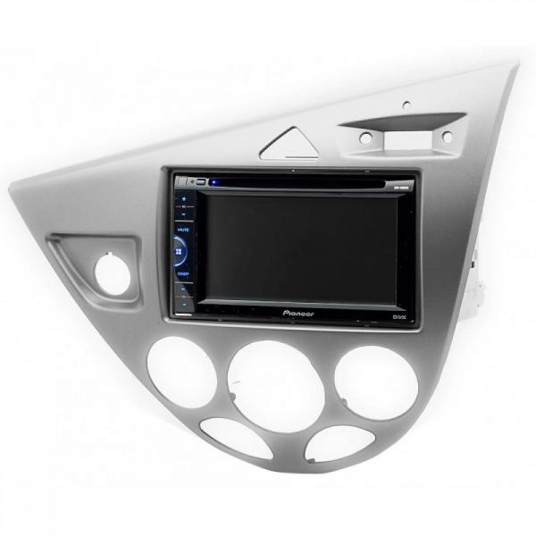 Рамка переходная Carav 11-549 Ford Focus 1998-2004 2DIN (silver)