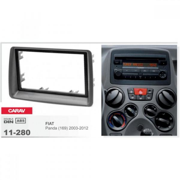Рамка переходная Carav 11-280 Fiat Panda (169) 2003-2012