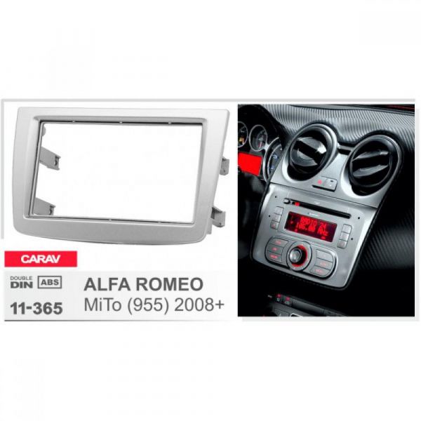 Рамка переходная Carav 11-365 Alfa Romeo MiTo (955) 2008-2018