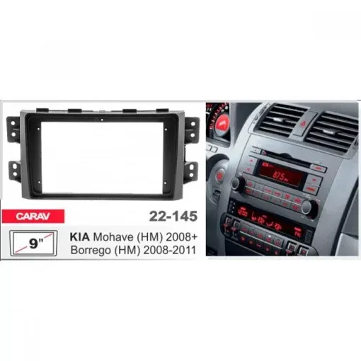 Рамка перехідна Carav 22-145 KIA Mohave, Borrego