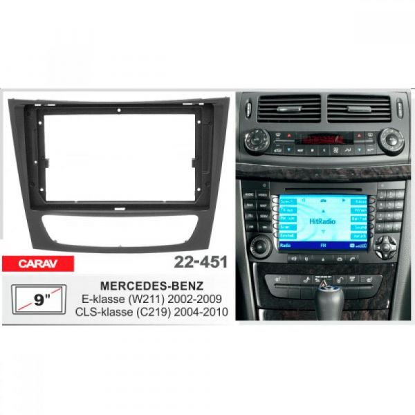 Рамка переходная Carav 22-451 Mercedes W211, C219