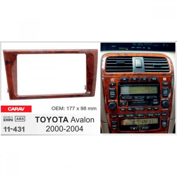 Рамка переходная Carav 11-431 Toyota Avalon