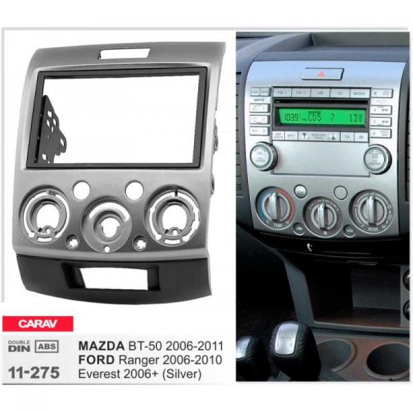 Рамка переходная Carav 11-275 Mazda BT-50, Ford Ranger, Everest