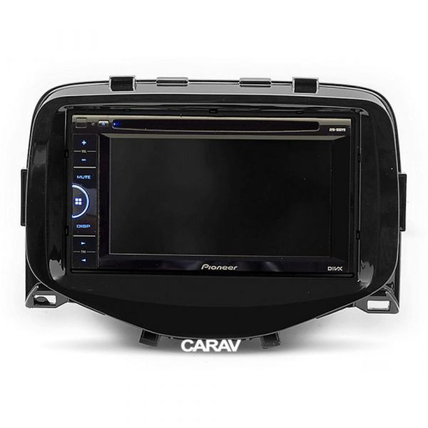 Рамка Carav 11-591 PEUGEOT (108) 2014+/ TOYOTA Aygo 2014+ / CITROEN C1 2014+) 2DIN