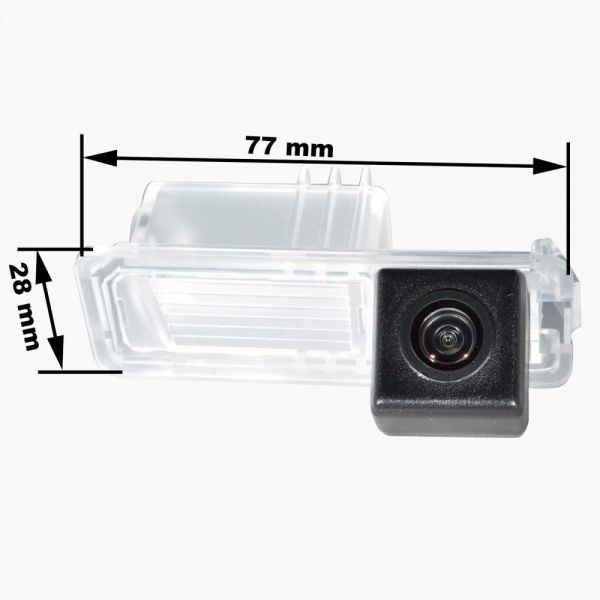 Камера заднего вида Prime-X CA-9538 VW, Skoda, Seat