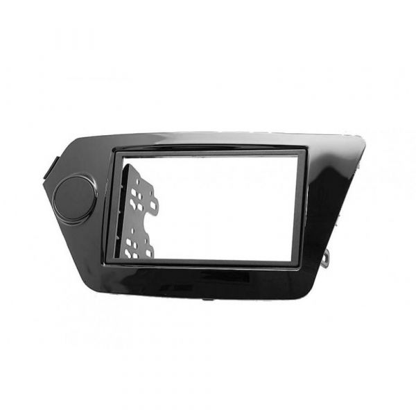 Рамка переходная Carav 11-412 KIA Rio (QB), K2 (QB) 2011+ Piano Black 2-DIN