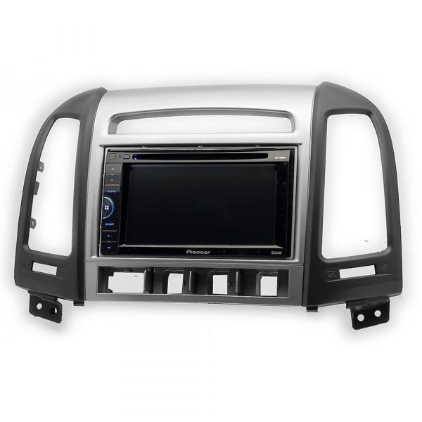 Рамка переходная Carav 11-717 2-DIN HYUNDAI Santa Fe 2006-2012 (4 buttons)