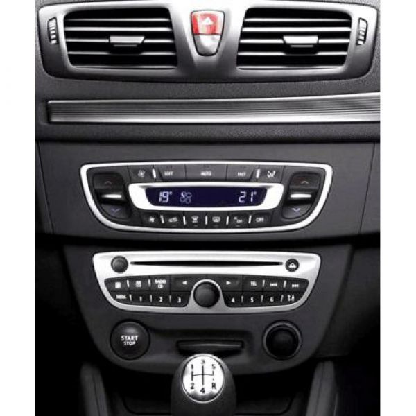 Рамка переходная Carav 11-152 RENAULT Megane 2008-2016, Fluence 2010+ (dark grey)