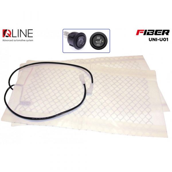 Подогрев сидений QLine Fiber UNI-U01 (1 сидение)