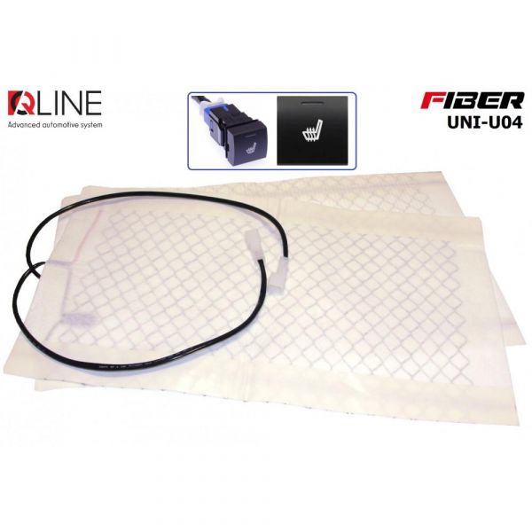 Подогрев сидений QLine Fiber UNI-U04 (1 сидение)