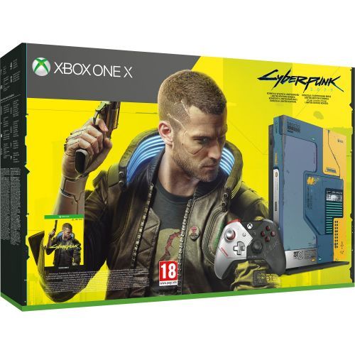 Игровая приставка Microsoft Xbox One X 1TB Cyberpunk 2077 Limited Edition