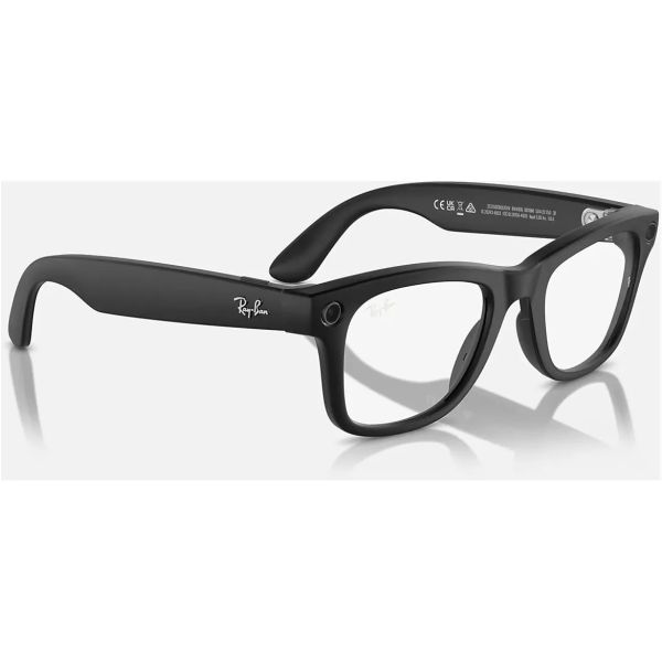 Смарт-окуляри Ray-Ban Смарт-окуляри Meta Wayfarer Standard Matte Black/Clear to G-15 Green Transitions RW4006 601SM1 50-22