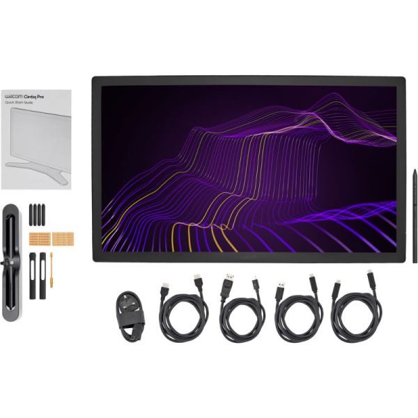Монітор-планшет Wacom Cintiq Pro 27 (DTH271K0B) з підставкою