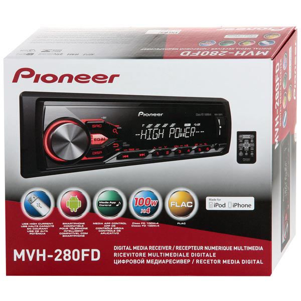 Автомагнітола Pioneer MVH-280FD
