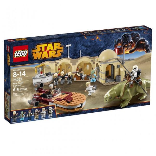 Пластмассовый конструктор LEGO Star Wars Кантина Мос Эйсли 75052