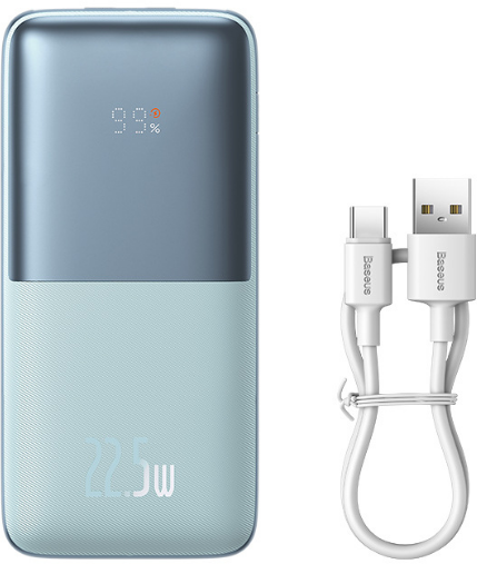 Baseus Power Bank 20000mAh Bipow Pro Digital Display PD 22.5W Blue (PPBD030003)