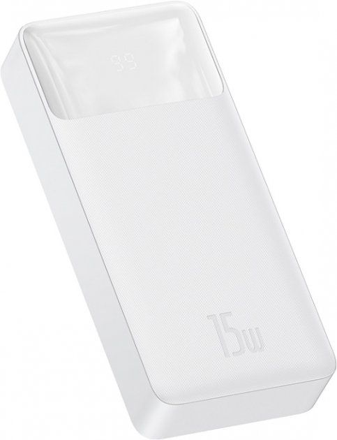 Baseus Bipow Digital Display Powerbank 15W 20000mAh White (PPDML-J02)