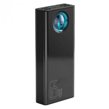 Зовнішній акумулятор (Power Bank) Baseus Amblight Digital Display Quick Charge 65W 30000mAh Black (PPLG-A01)