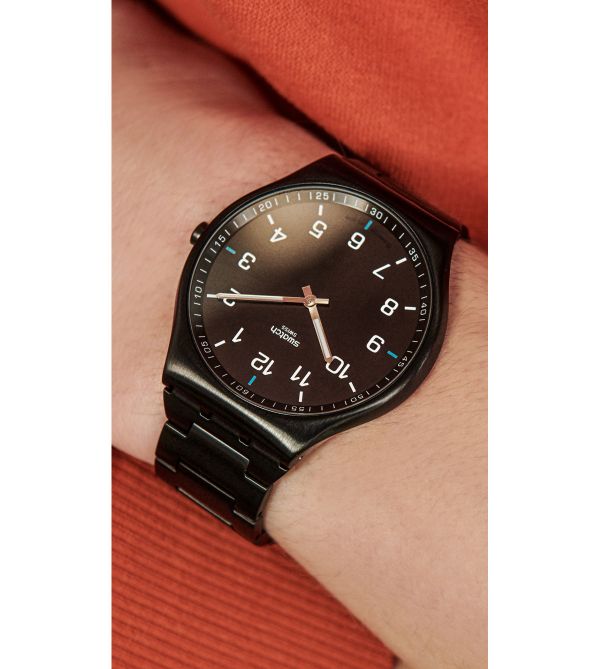 Наручний годинник Swatch SKIN SUIT BLACK SS07B100G