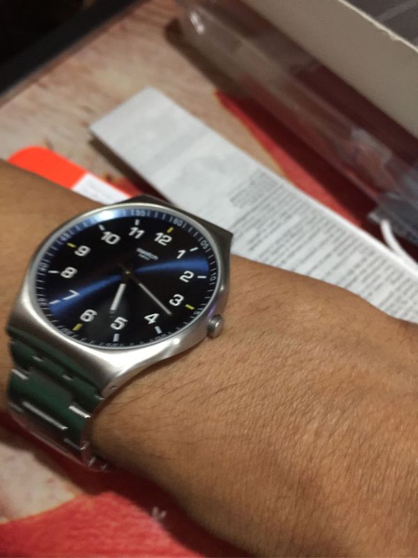 Наручные часы Swatch SKIN SUIT BLUE SS07S106G