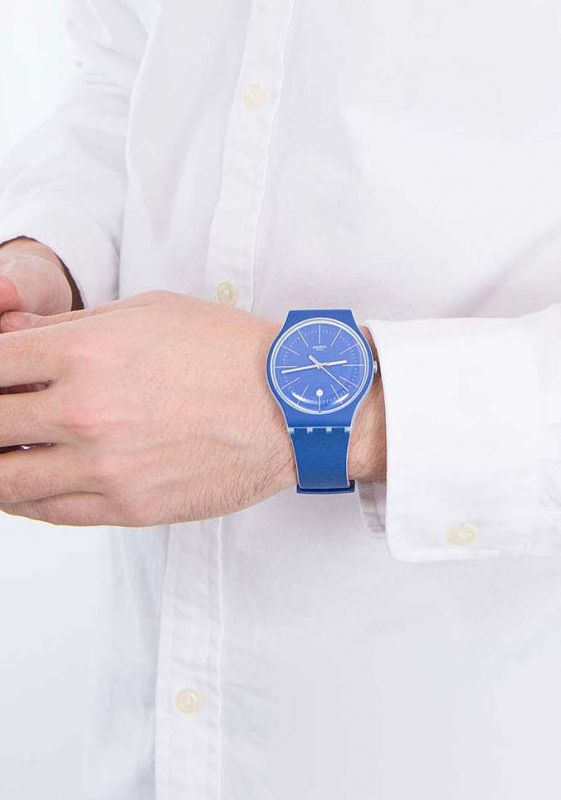 Наручные часы Swatch BLUE LAYERED SUOS403