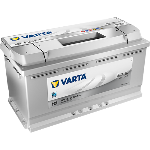 Автомобільний акумулятор Varta 6СТ-100 SILVER dynamic H3 (600402083)