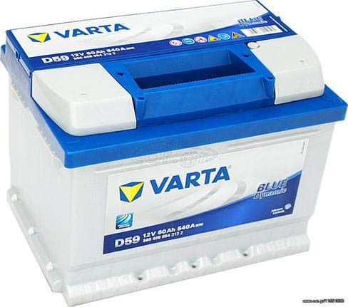 Автомобільний акумулятор Varta 6СТ-60 BLUE dynamic D59(560409054)