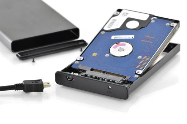 Зовнішній корпус Digitus 2,5 SDD/HDD-Gehäuse, SATA I-II - USB 2.0 (DA-71104)