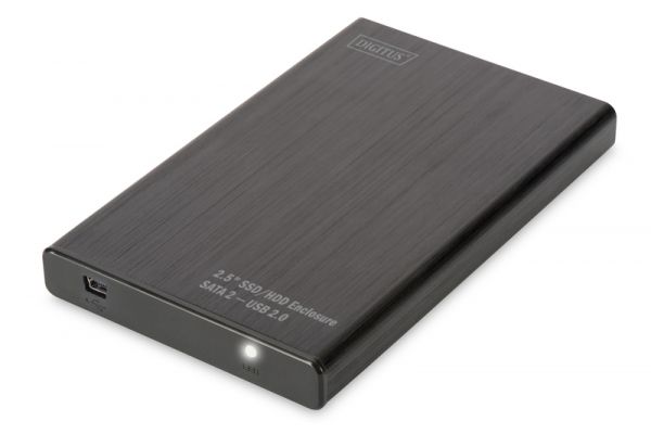 Зовнішній корпус Digitus 2,5 SDD/HDD-Gehäuse, SATA I-II - USB 2.0 (DA-71104)