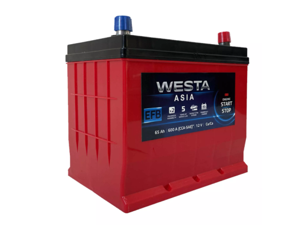 Автомобільний акумулятор Westa 6CT-65 АзЕ ASIA EFB (WAE650)