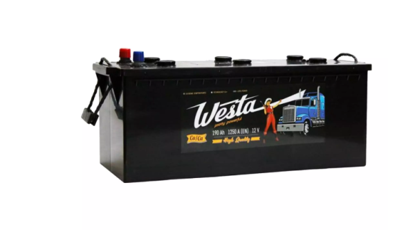 Автомобільний акумулятор Westa 6CT-190 Аз Pretty Powerful (WPP190)