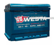 Автомобільний акумулятор WESTA 6CT-65 Аз (WPR651)
