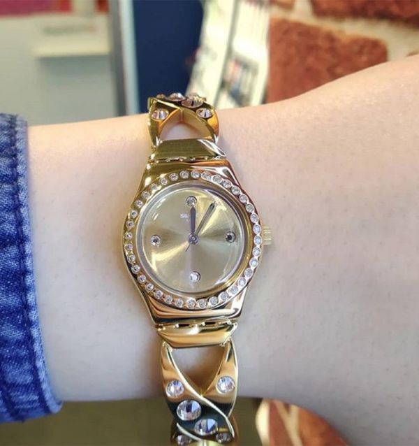 Наручные часы Swatch GOLDY HUG YSG164G