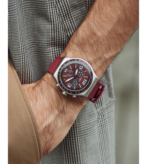 Наручные часы Swatch WINE GRID YVS464