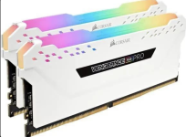 Пам'ять для настільних комп'ютерів Corsair 16 GB (2x8GB) DDR4 3200 MHz Vengeance RGB Pro White (CMW16GX4M2C3200C16W)