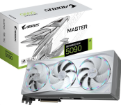 Відеокарта GIGABYTE AORUS GeForce RTX 5090 MASTER ICE 32G (GV-N5090AORUSM ICE-32GD)